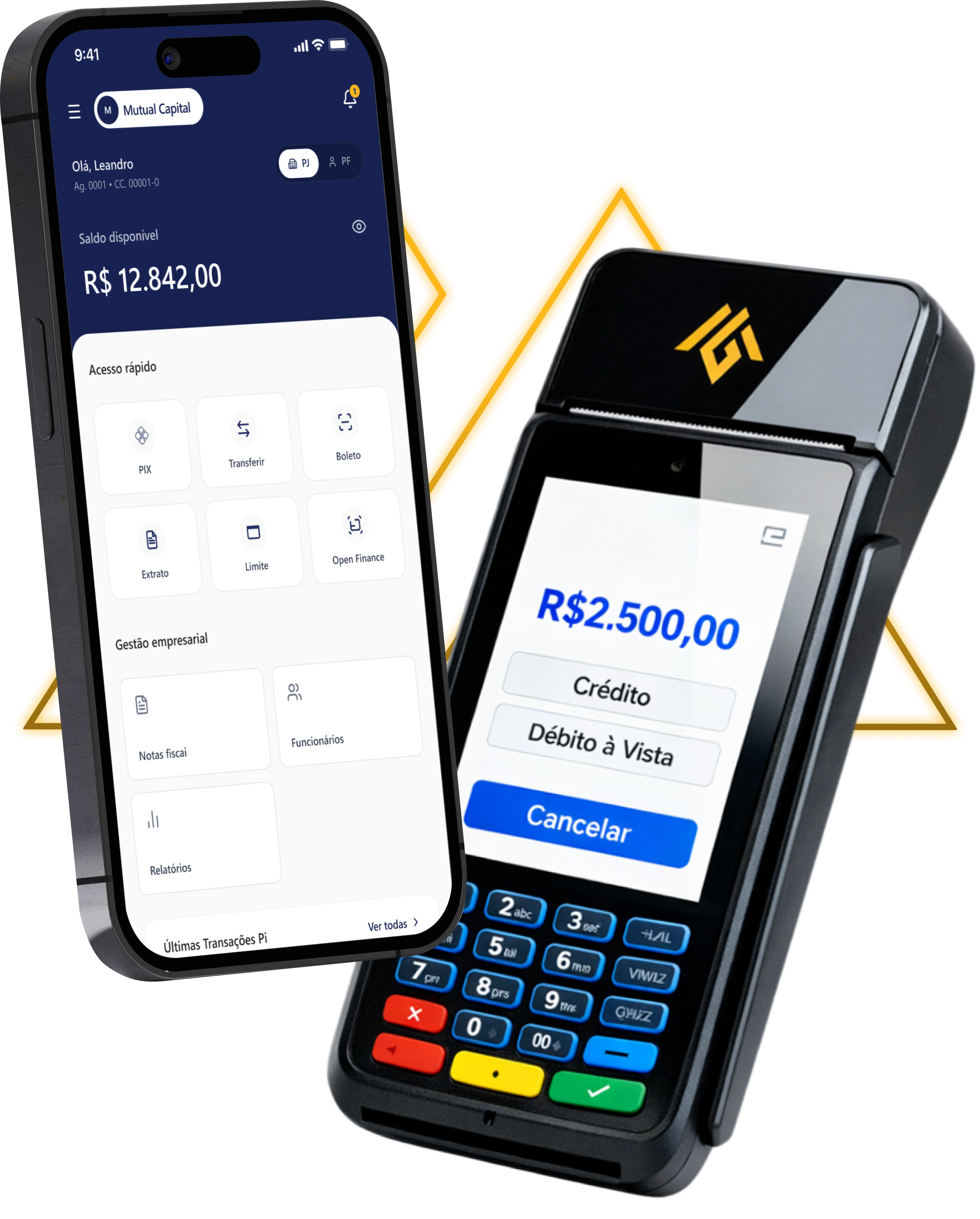 Maquininha Mutual Pay